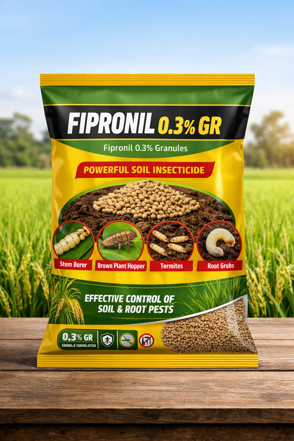 Fipronil 0.3% GR