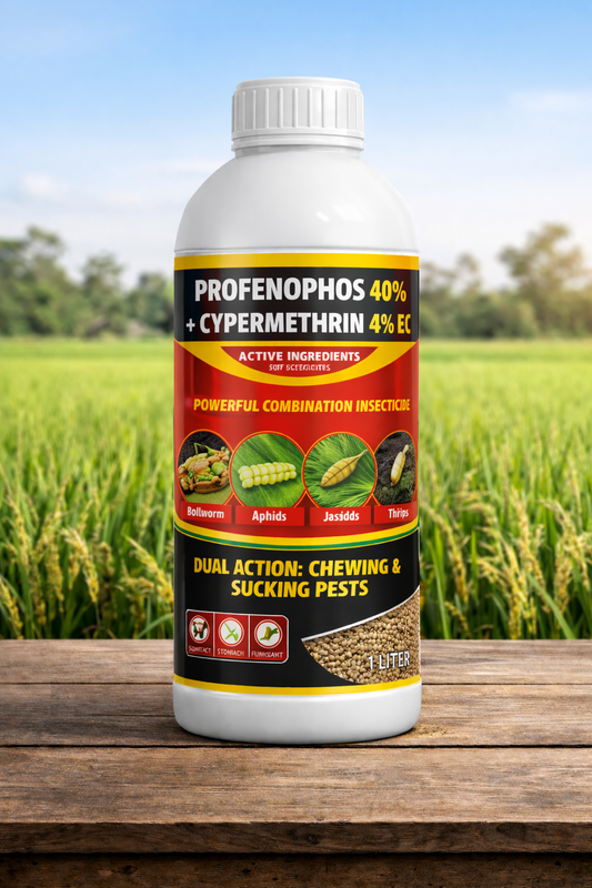 Profenophos 40% + Cypermethrin 4% EC